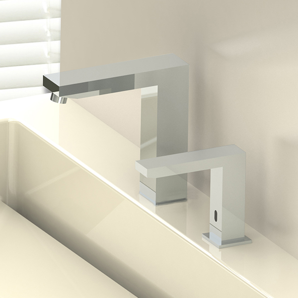 351010/20 Бесконтактный смеситель Quadrat DM для монтажа на палубу stern  - Вид №2