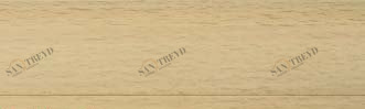 Плинтус ПВХ 2,5 м 001 Бук светлый с мягким краем и кабель-каналом T-PLAST 254109