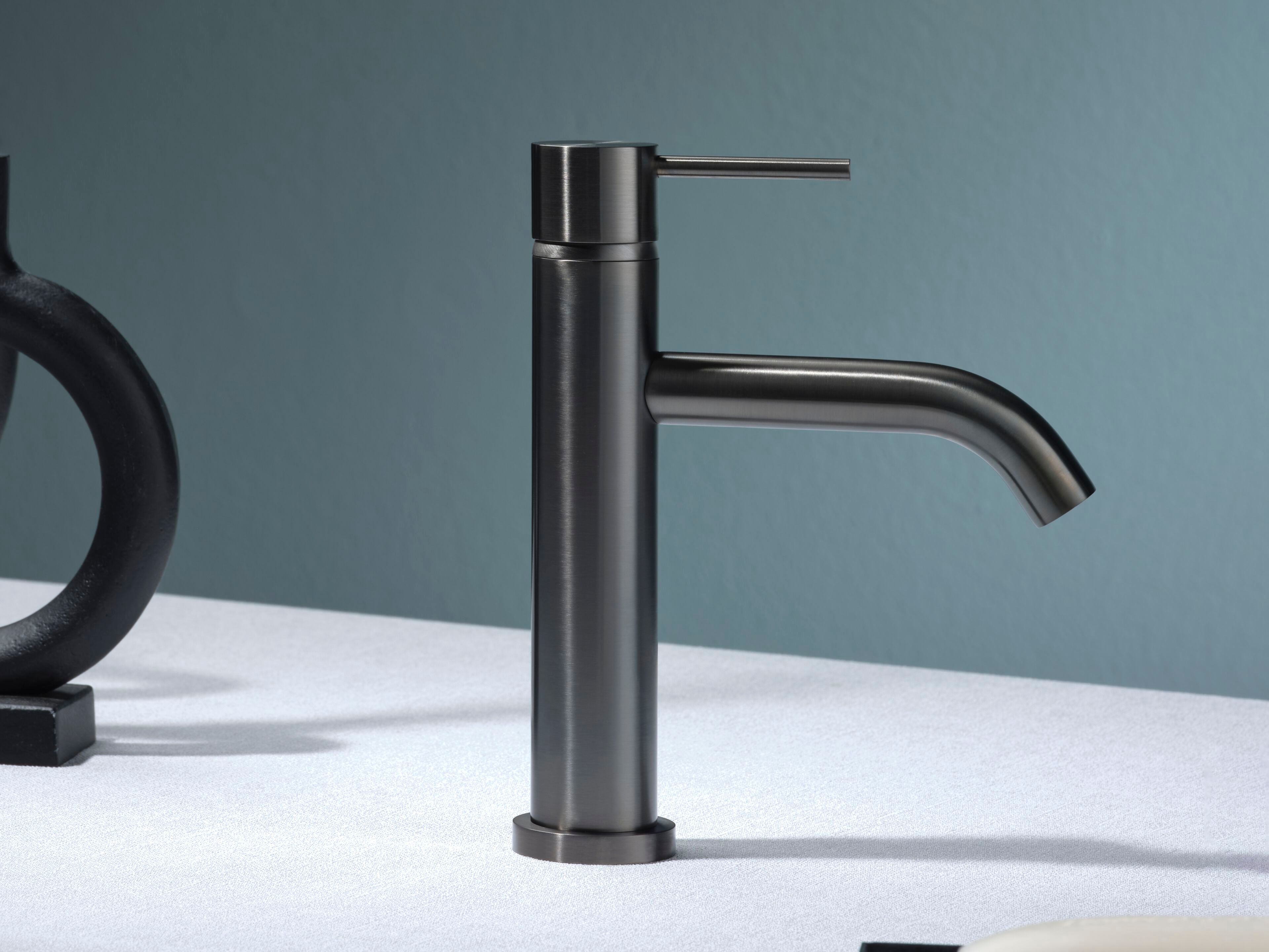 Смеситель для раковины из нержавеющей стали Ritmonio Diametro35 Inox ARCH-00083462 - Вид №1