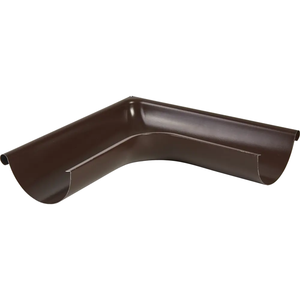 10009869 Угол желоба на 90° внешний цвет коричневый STLM-1018500 ИНТЕРПРОФИЛЬ 