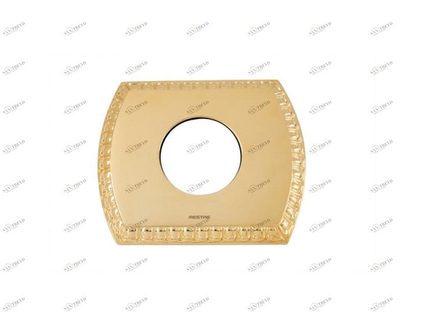 046191.000.71 Комплект отделки для душевой системы monolever Античное серебро Mestre 