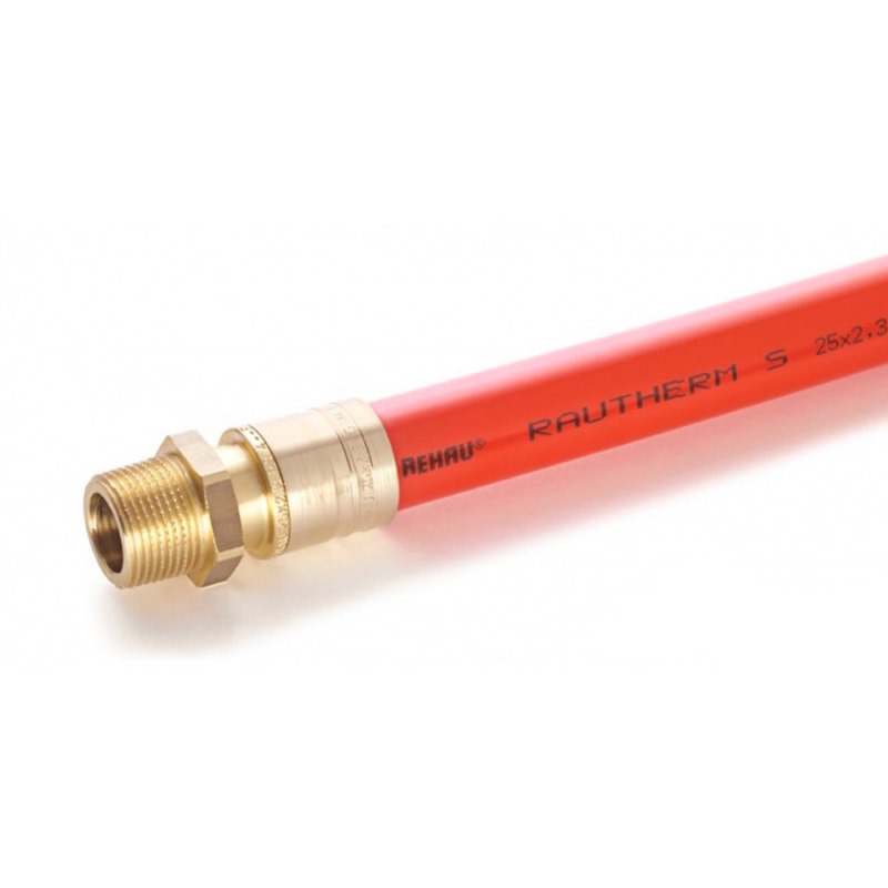 Труба полиэтиленовая с кислородным барьером PE-Xa/EVAL RAUTHERM S REHAU 20х2 бухта 120м 136160120 - Вид №1