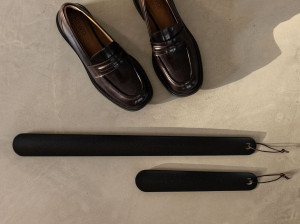 Стальной рожок для обуви с порошковым покрытием