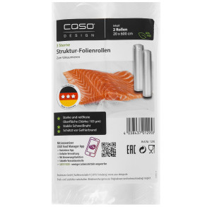 9297233 Набор рулонов для вакуумного упаковщика CASO 3 Sterne 20*600