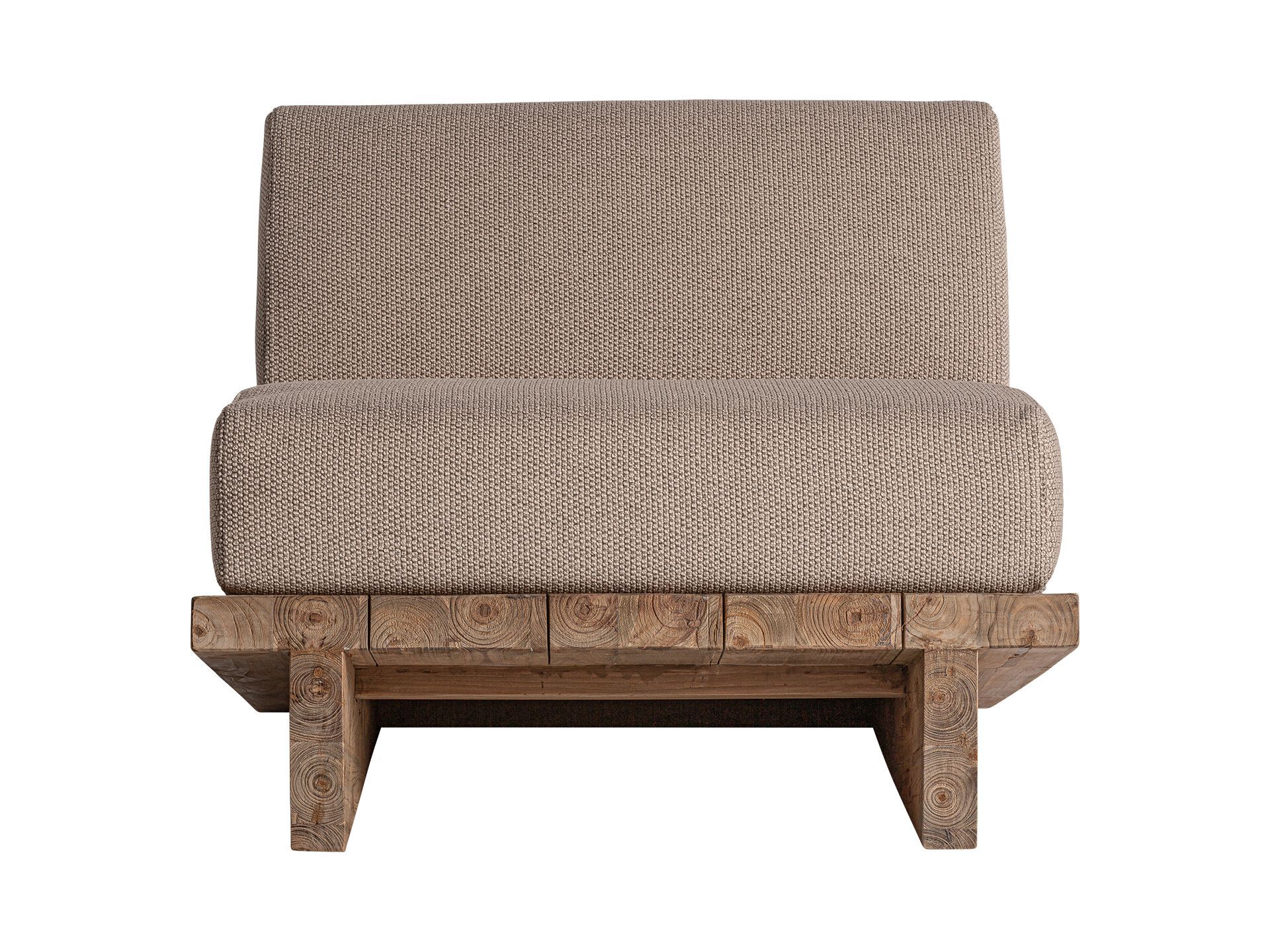 Кресло из ткани и дерева Vical Home Pure ARCH-00120416 - Вид №1