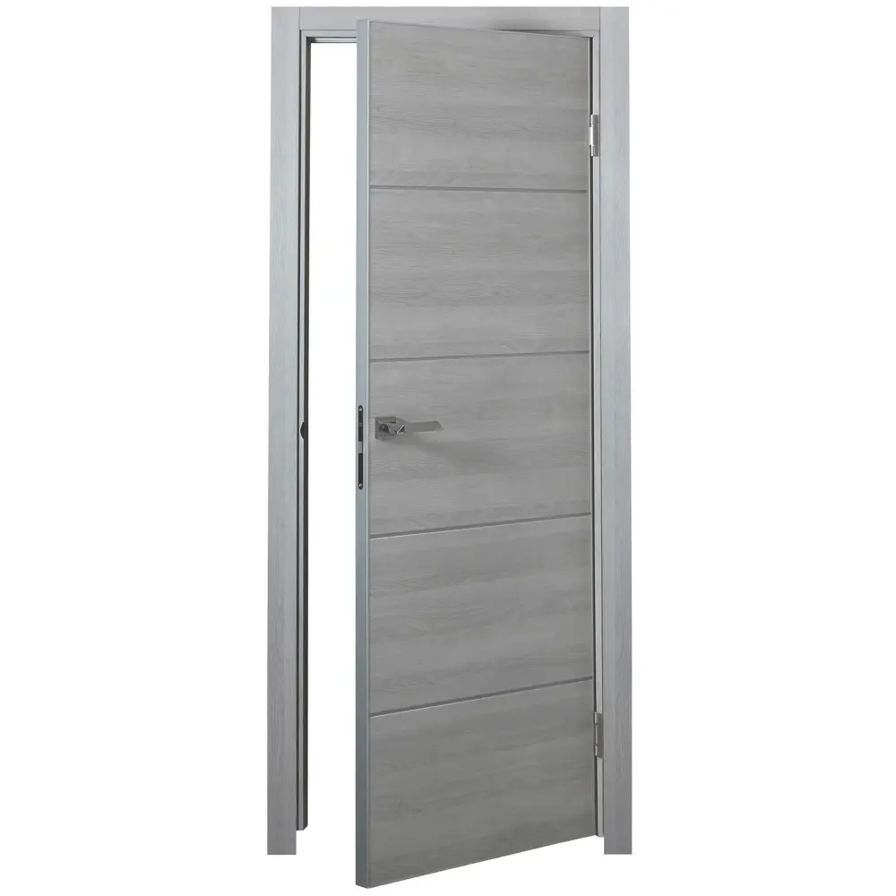 Дверь межкомнатная глухая Artens Нолан 60X200 см цвет дуб бьянко 81948141 STLM-2008614  - Вид №3