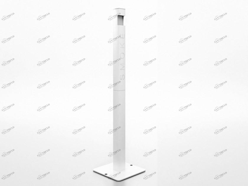 Systemtronic Напольная пепельница из алюминия для общественных мест sun-id-1380494