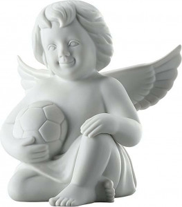 10654577 Rosenthal Фигурка Rosenthal Ангел с мячом 6,5см, фарфор Фарфор