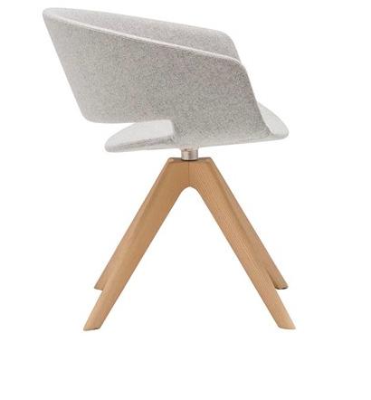 Andreu World Мягкое вращающееся кресло Ronda So0460 - Вид №2