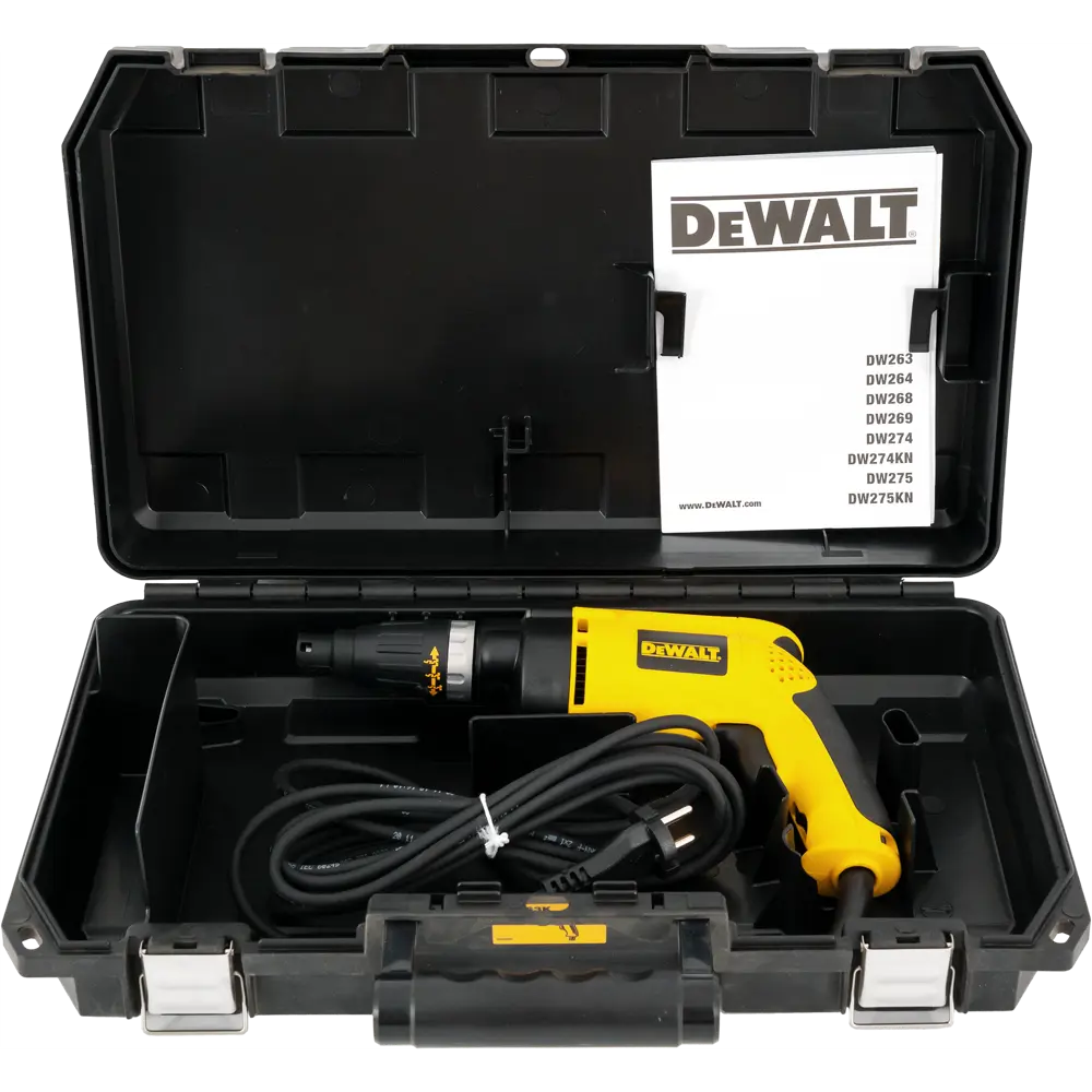 Шуруповерт сетевой DeWalt DW263K, 540 Вт 15707146 STLM-2148295  - Вид №3