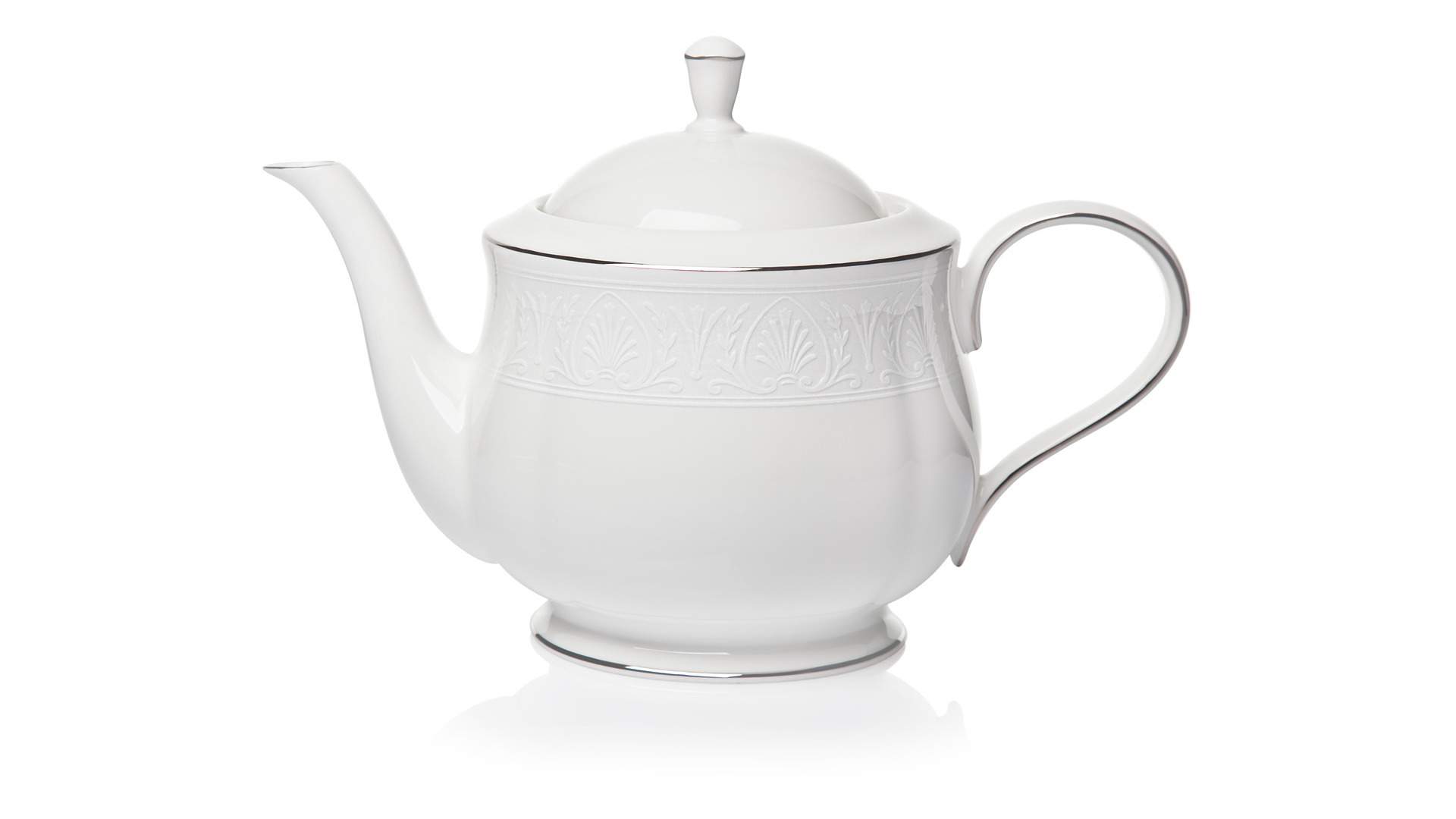 10665766 Lenox Сервиз чайный Lenox "Ханна,платиновый кант" на 6 персон 21 предмет Фарфор, Керамика  - Вид №1