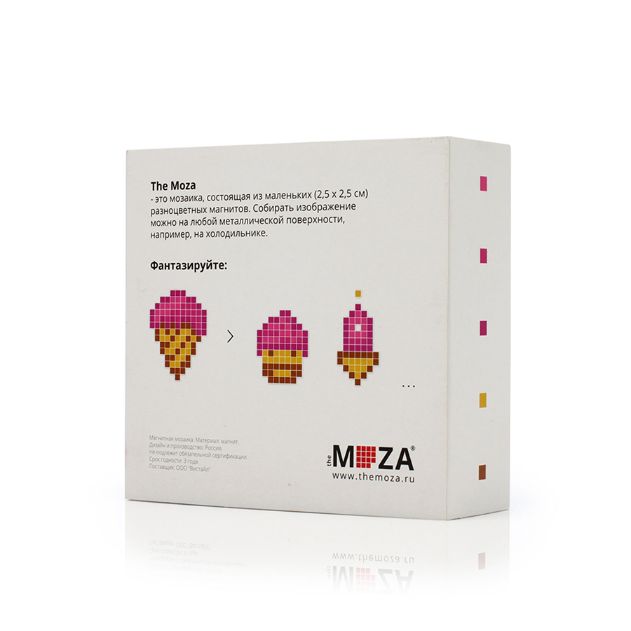 Mel19-14 Мозаика магнитная moza "мороженое", 99 элементов Melompo  - Вид №3