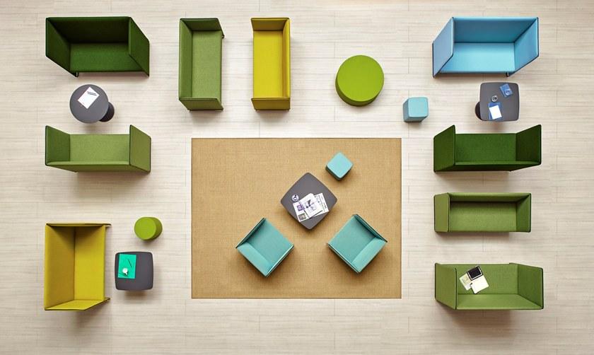 Pedrali 2-х местный диван с высокой спинкой Zippo Zip2p/140 - Вид №3