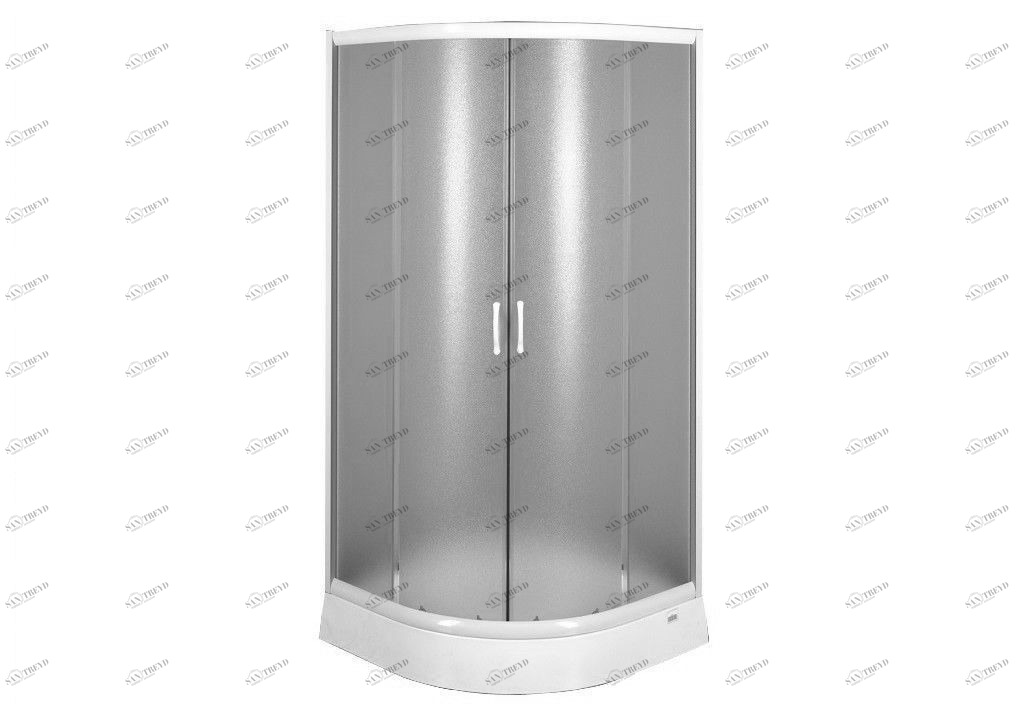 Душевой уголок Aquanet AQ7 80x80, R550, узорчатое стекло 00181643