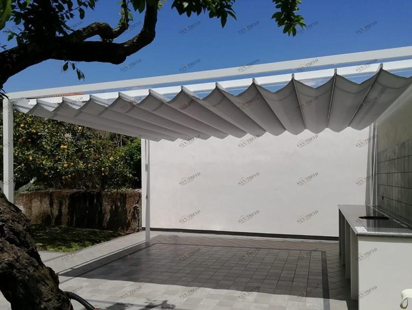 CTA Tende Алюминиевая пергола со сдвижной крышкой sun-id-1434932