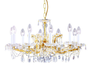 Люстра с кристаллами