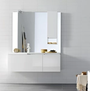 Комбинация ванной комнаты FLY102 в отделке INFINITY Milltek/Bianco MILLDUE FLY