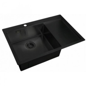 Zorg ZL R-780510 L Grafit Мойка кухонная прямоугольная Zorg
