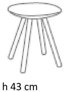 Geelli Низкий табурет для окуня из полиуретана Viood sun-id-1471808 - Вид №2