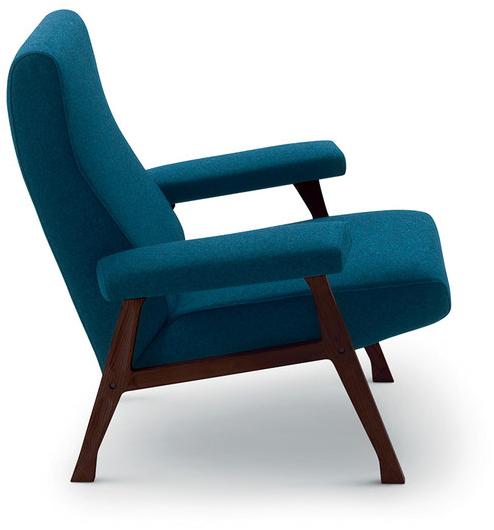 arflex Кресло с обивкой из ткани с подлокотниками Hall sun-id-1397682 - Вид №1