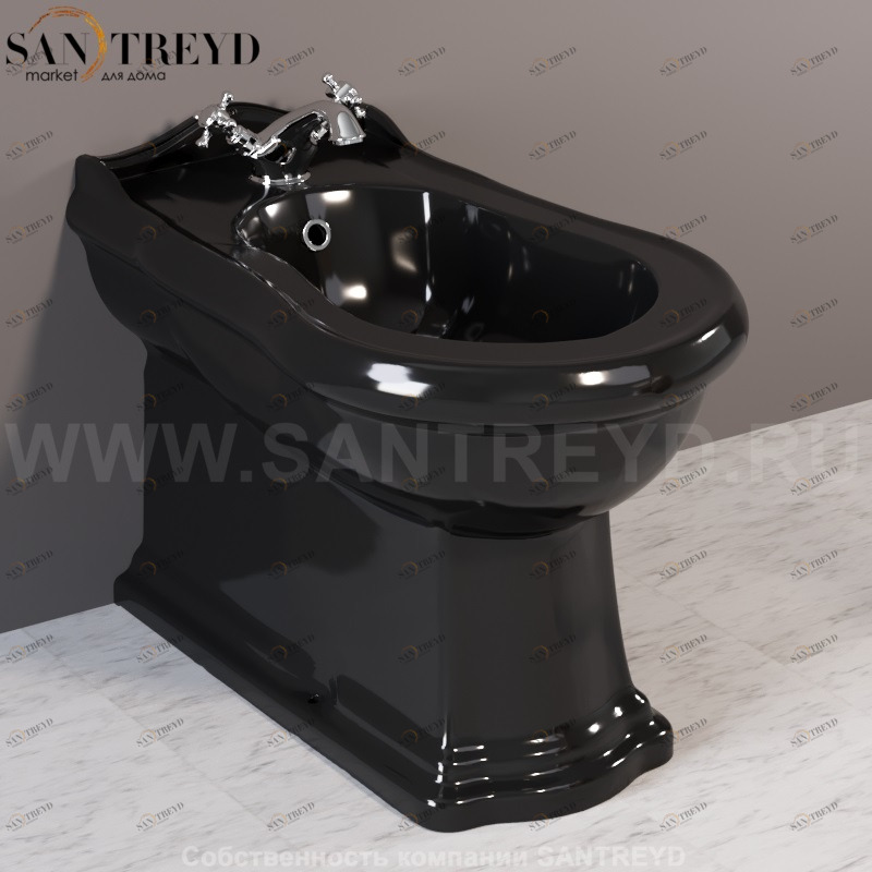 102204 Биде напольное RETRO Kerasan