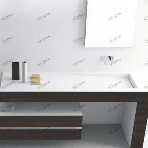 47028 Встроенная раковина под столешницу овальная MOMA Design Woodtower