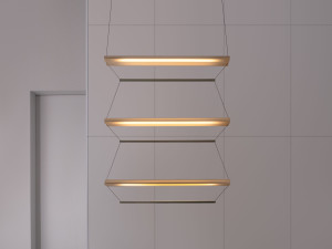 Анодированный алюминиевый подвесной светильник