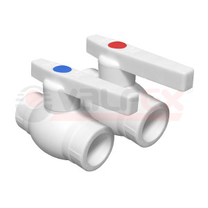 VALF 10145025Г Valfex Кран шаровой полипропиленовый OPTIMA