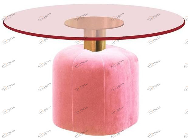 Moanne Круглый обеденный стол из акрилового стекла sun-id-1493922