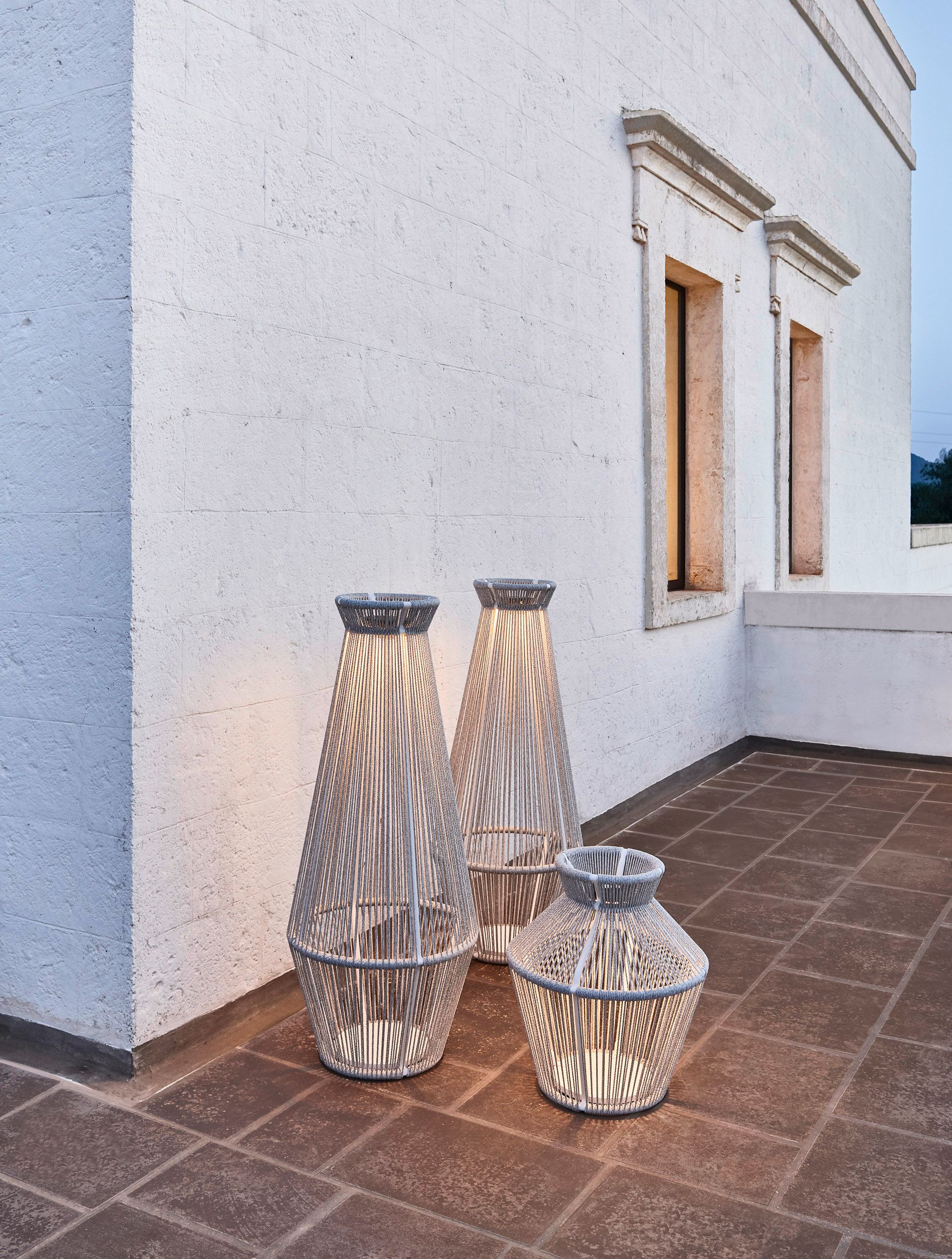 Батарея приведенная в действие синтетическое волокно Сид напольный торшер Varaschin Cricket ARCH-00012626 - Вид №4