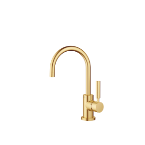 TARA Смеситель для раковины, однорычажный, с донным клапаном - Brushed Durabrass (золото 23 карата) 33513882-28