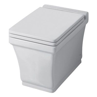 NE00200052 Приставной унитаз напольный Черный Disegno Ceramica NEO Италия