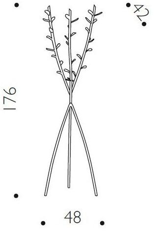 Driade Напольная вешалка из латуни sun-id-1418818 - Вид №5