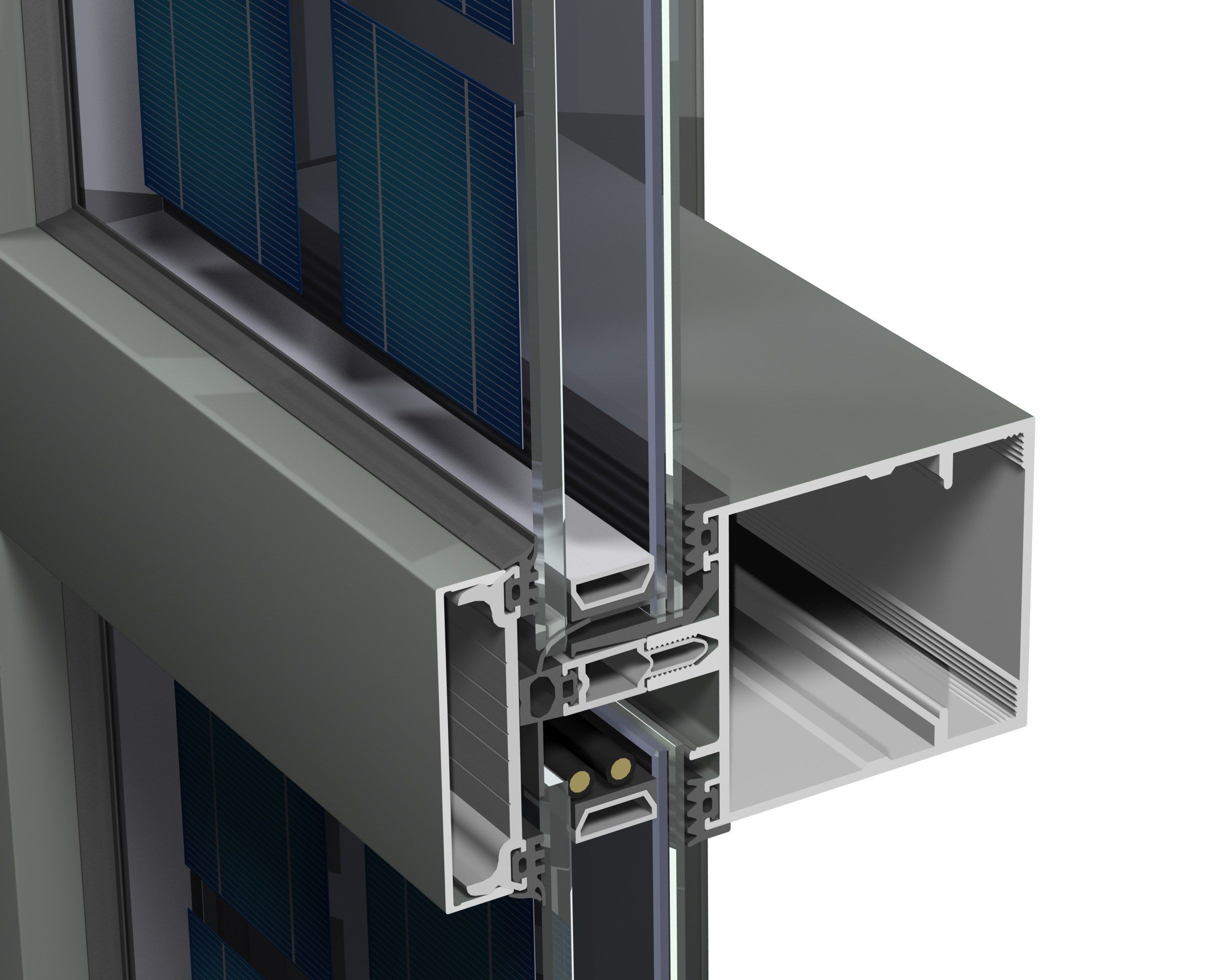 Алюминиевая система навесной стены Reynaers Aluminium ConceptWall ARCH-00119220 - Вид №23