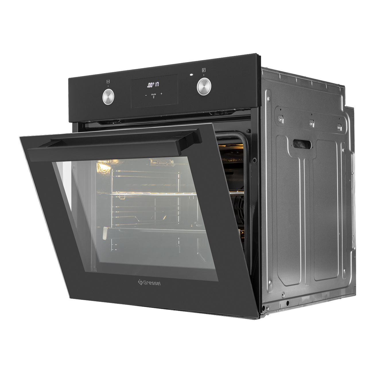 9256879 Электрический духовой шкаф Gressel RU6ES7758110 черный STDN-0037979 - Вид №3