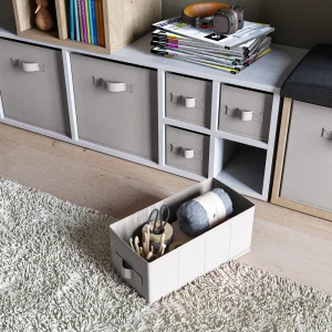 KONSENSA Органайзер для хранения 15×31×15 см графитовый 89387996