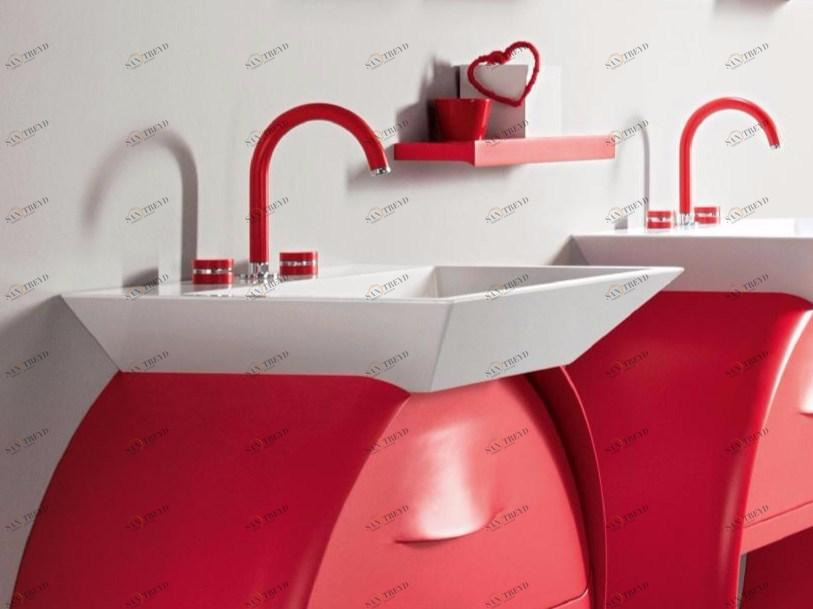 Rubinetteria Giulini Смеситель для раковины на 3 отверстия Myring Fmr0112a