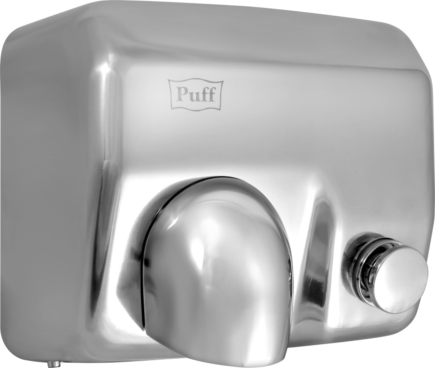 1401.302 Сушилка для рук высокоскоростная антивандальная 8844 PUFF  - Вид №1