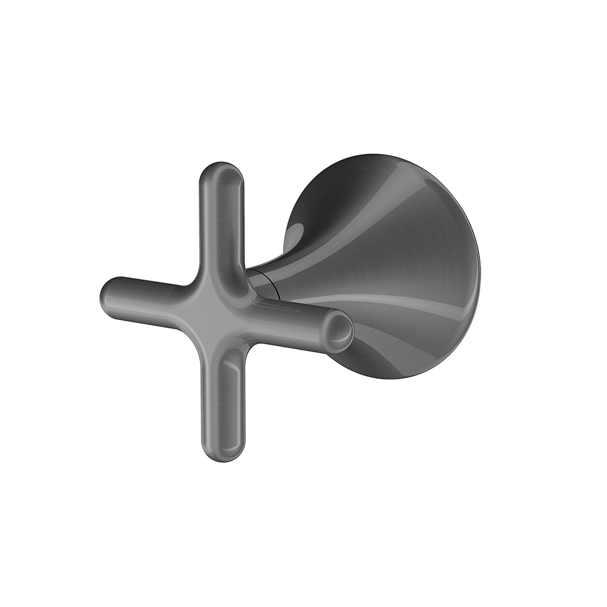 00921470 Отделка для регистров Deca 1/2", 3/4" и 1" с полированным графитовым основанием Docol LISS 