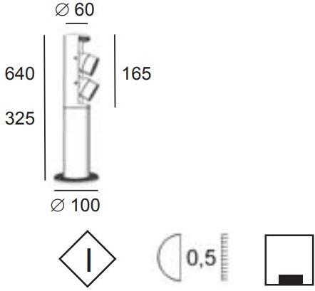 BEL-LIGHTING Светодиодный столб из нержавеющей стали Prince 8004 - Вид №2