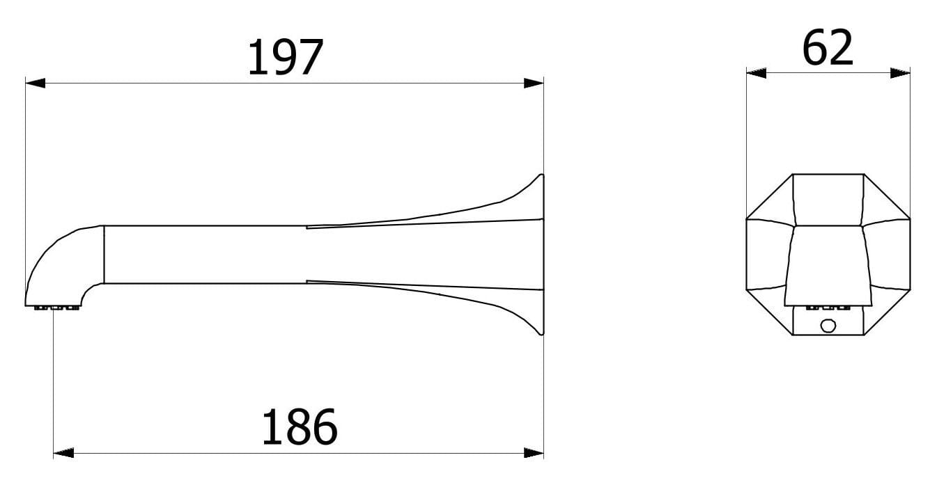 Настенный дозирующий носик IB BELMONDO BT327 ARCH-00017352 - Вид №1