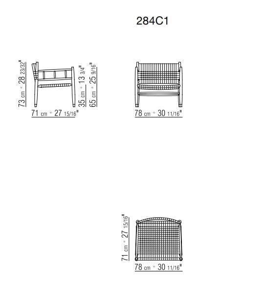 Садовый стул iroko и полипропиленовый шнур Flexform Lee Outdoor ARCH-00102938 - Вид №3