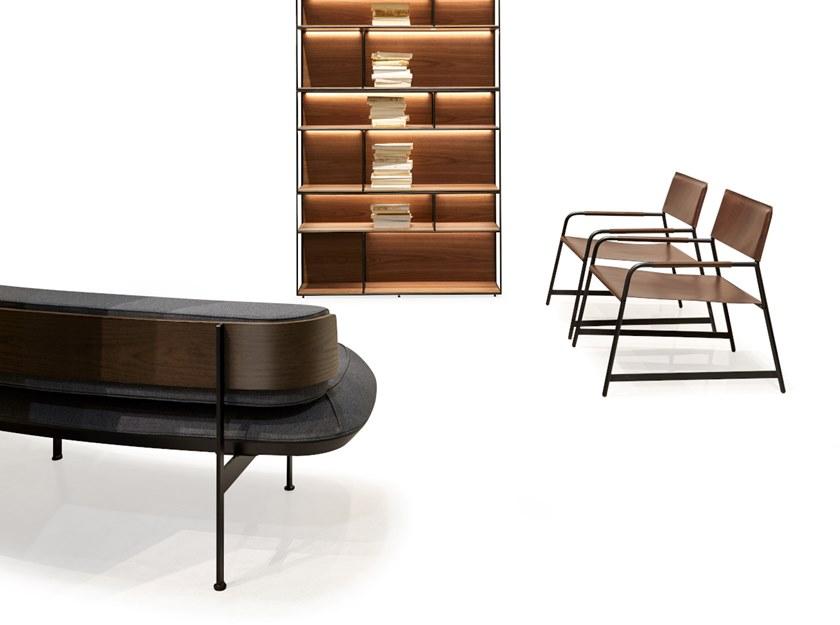 José Martínez Medina Изогнутый диван из ткани Blacktone sun-id-1491955 - Вид №2