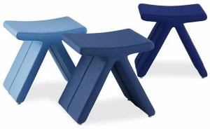 B&T Design Низкий табурет из ткани