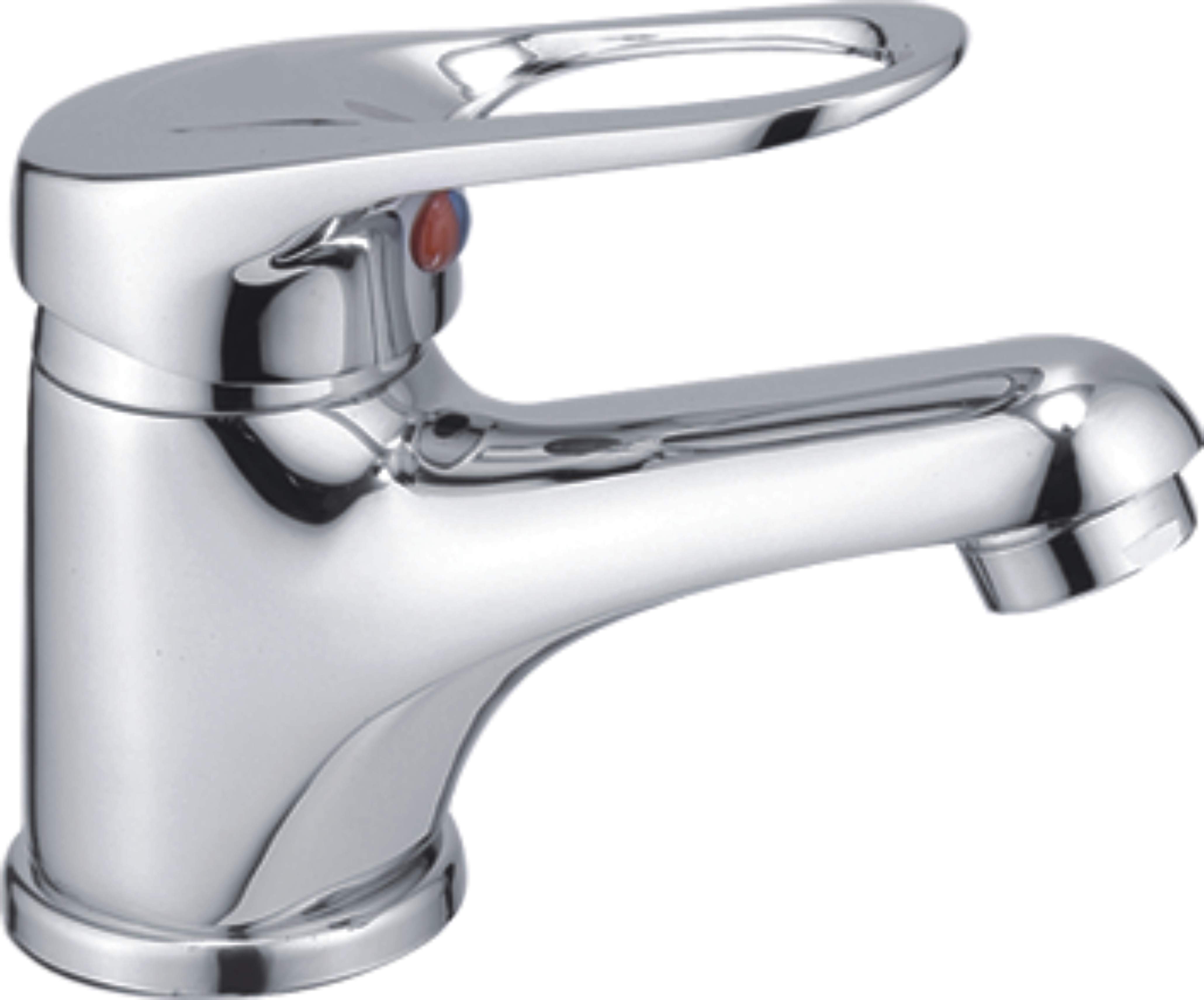 HB1037 Смеситель для раковины , сатин Haiba  - Вид №1