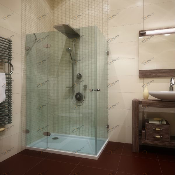 Душевая кабина 70-80/150-160 GK-003B GUTEWETTER LUX RECTAN 7080150160GK003B