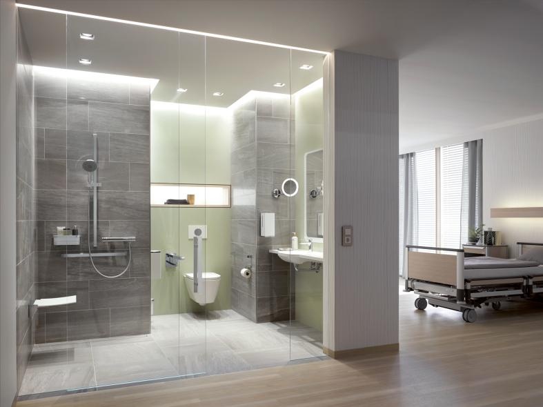 950.06.155 Сенсорный электронный дозатор пенного мыла HEWI Universalprodukte  - Вид №3