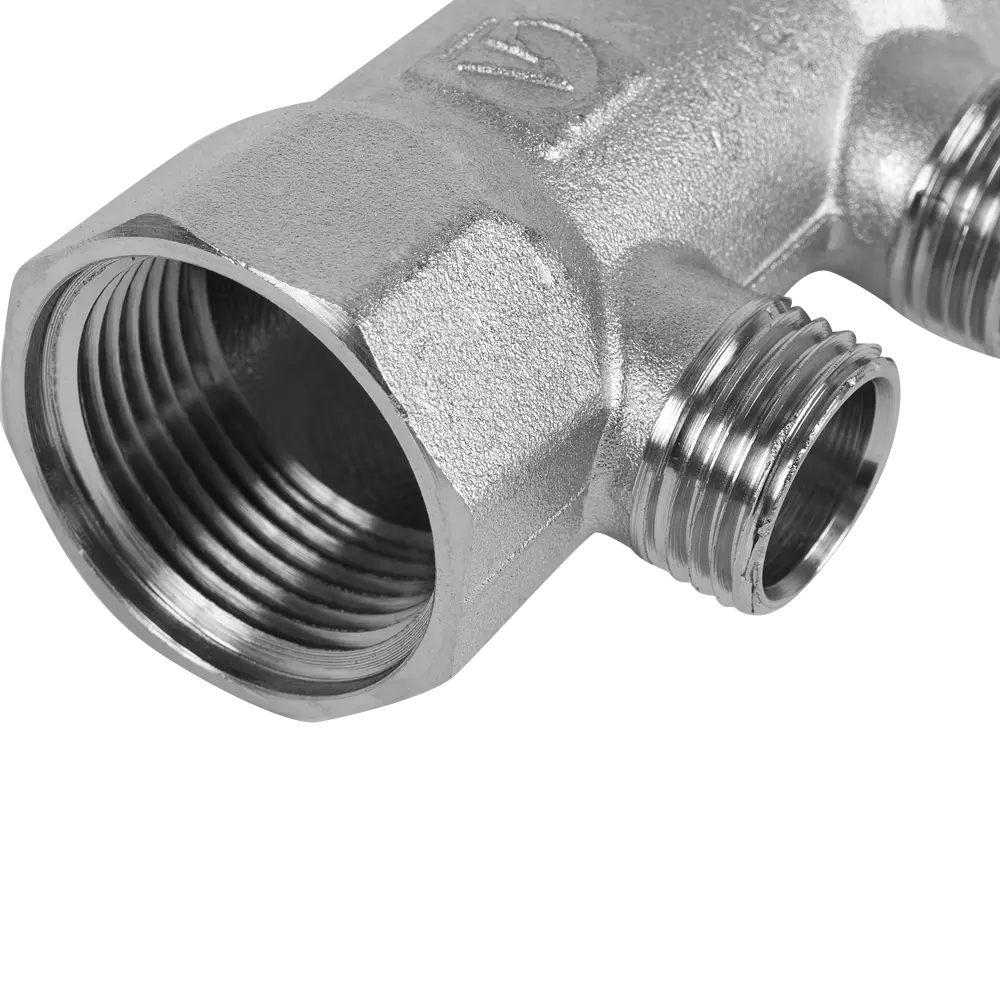 Коллектор с наружной резьбой Valtec на 2 выхода 1"x1/2" VTc.500.N.0602 10526903 STLM-2051499  - Вид №2