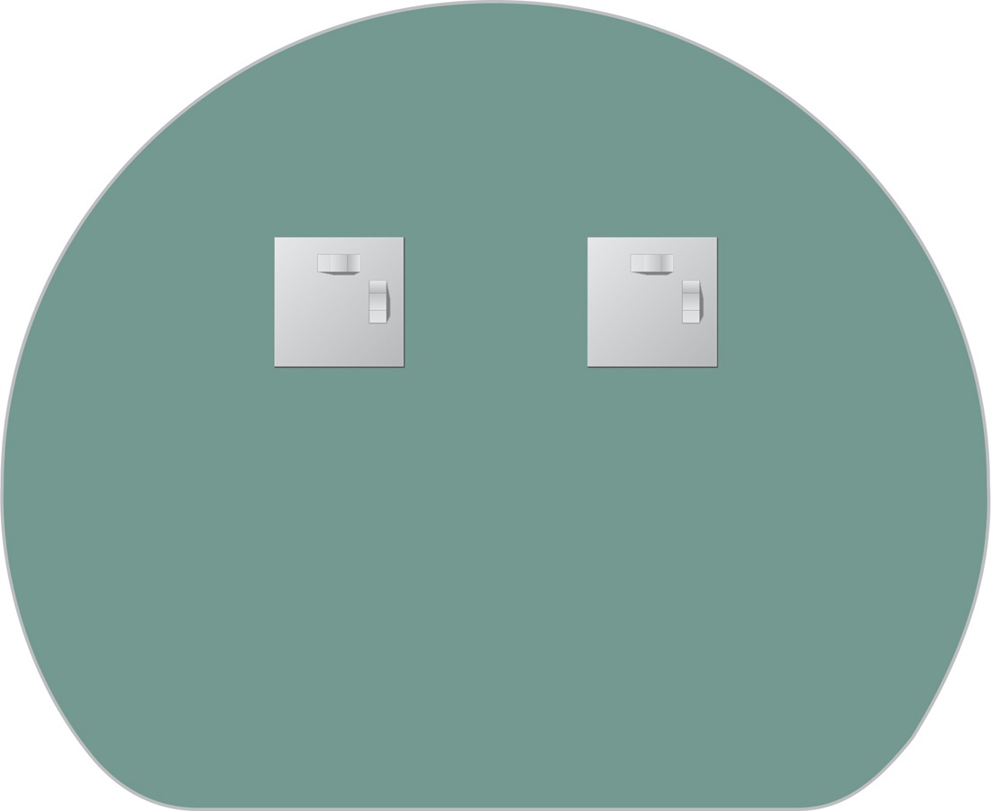 BY 0047 Зеркало со шлифованной кромкой EVOFORM Primary - Вид №2