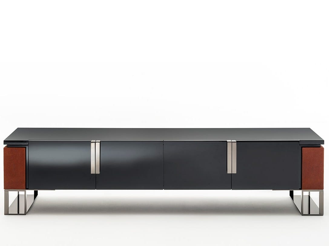 Деревянный низкий ТВ-шкаф OAK Милан ARCH-00067179 - Вид №1